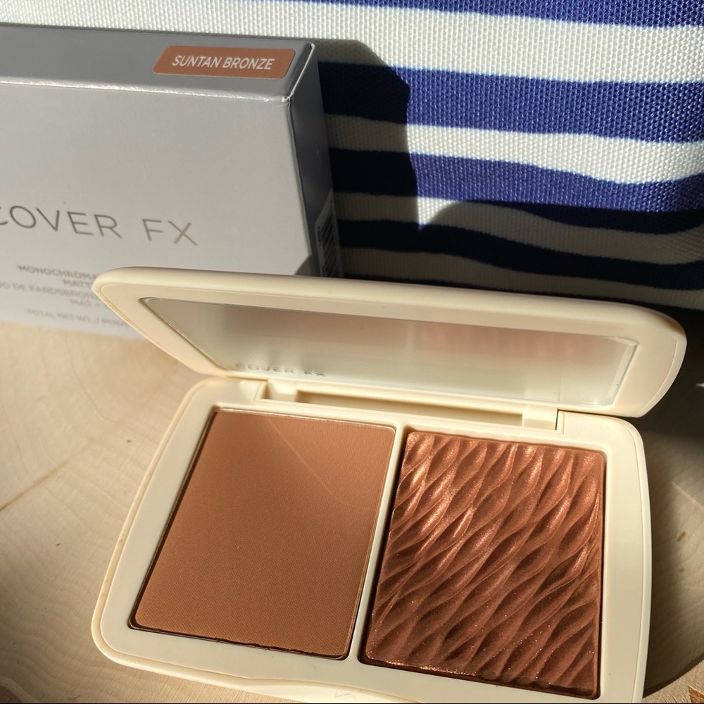 Cover FX Monochromatic Bronzer Duo: Suntan Bronze